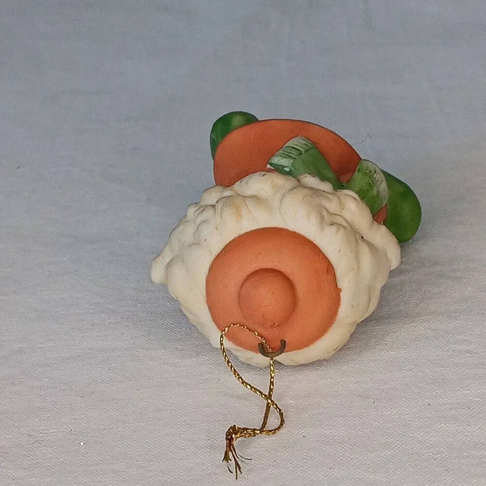 Vintage 1980s Enesco Dear God Christmas Ornaments Boy